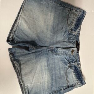 Women's Light Blue Jean Shorts